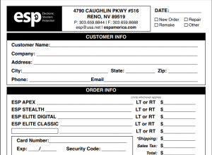 Order Form