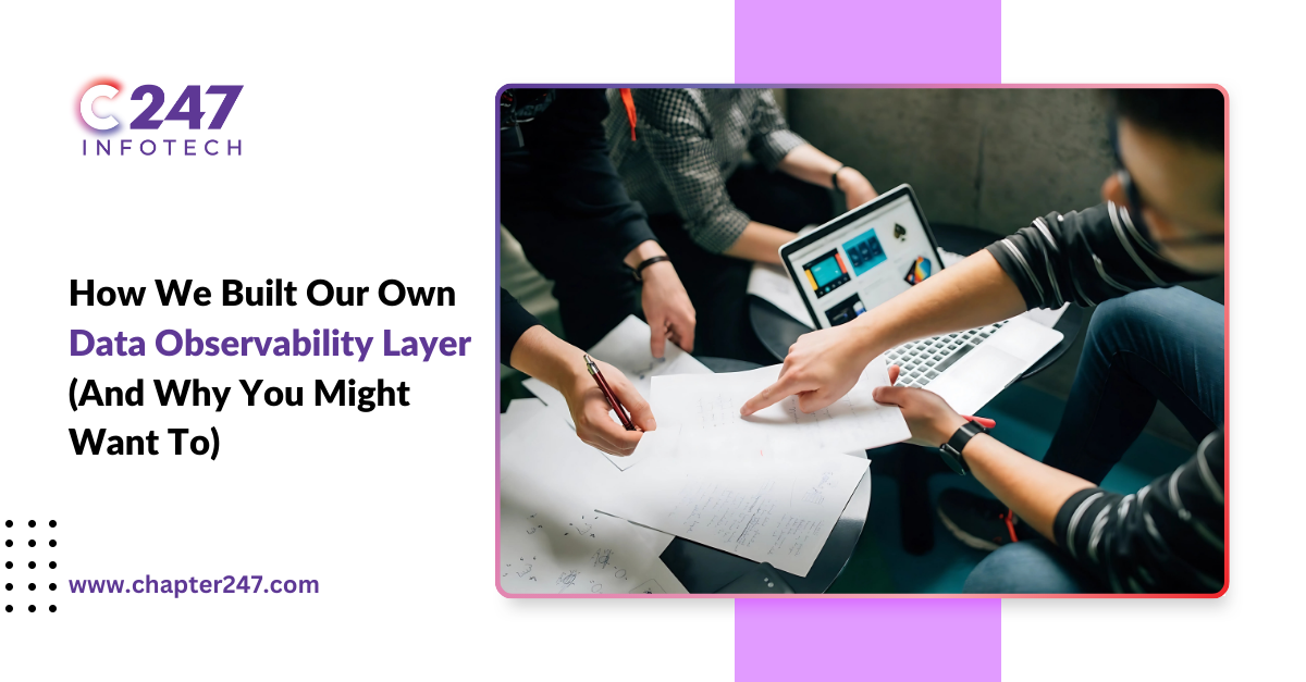 data observability, Custom Data Observability Layer, Data monitoring, data issues